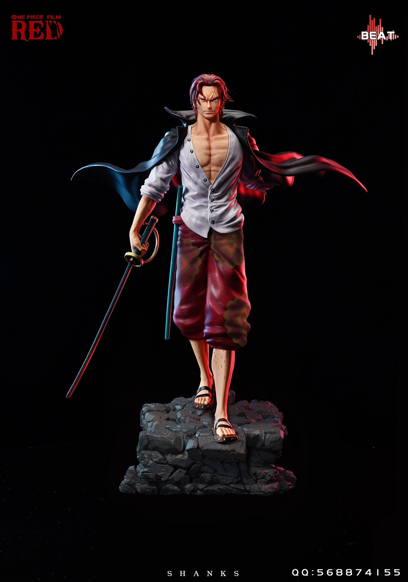 Beat Studio - Red Hair Shanks [PRE-ORDER CLOSED]