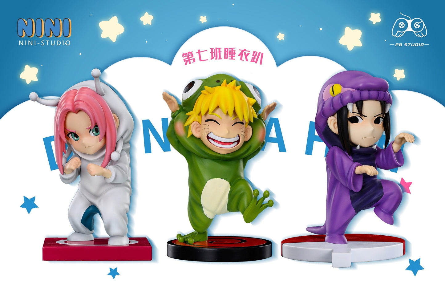 Nini Studio - Pyjamas Series Sakura Naruto Sasuke [PRE-ORDER CLOSED]