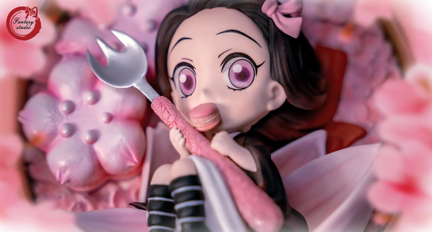 Fantasy Studio - Kamado Nezuko Eating Macarons [IN-STOCK]