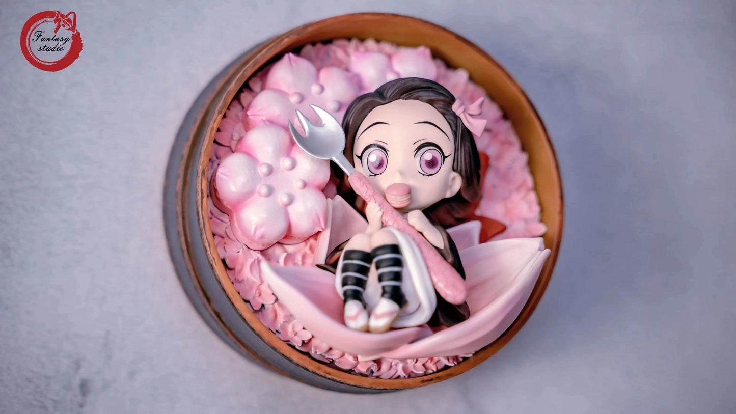 Fantasy Studio - Kamado Nezuko Eating Macarons [IN-STOCK]