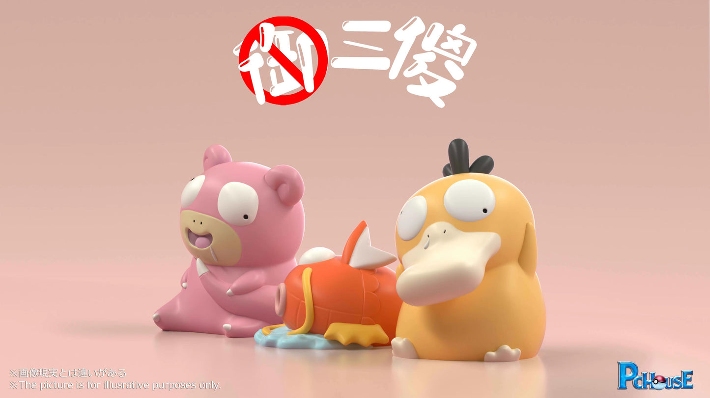 PC House - Stupid Series 3 Slowpoke Magikarp Psyduck [PRE-ORDER CLOSED]