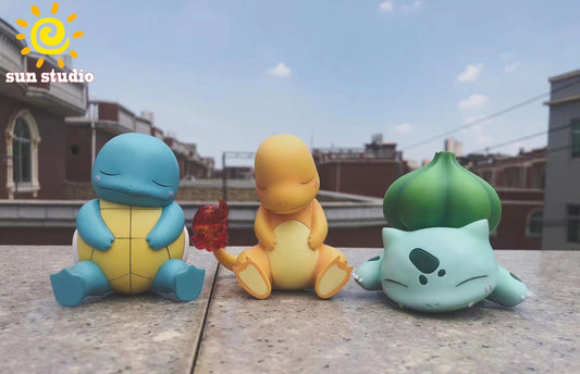 Sun Studio - Sleeping Series Bulbasaur Charmander Squirtle Slowpoke [PRE-ORDER CLOSED]