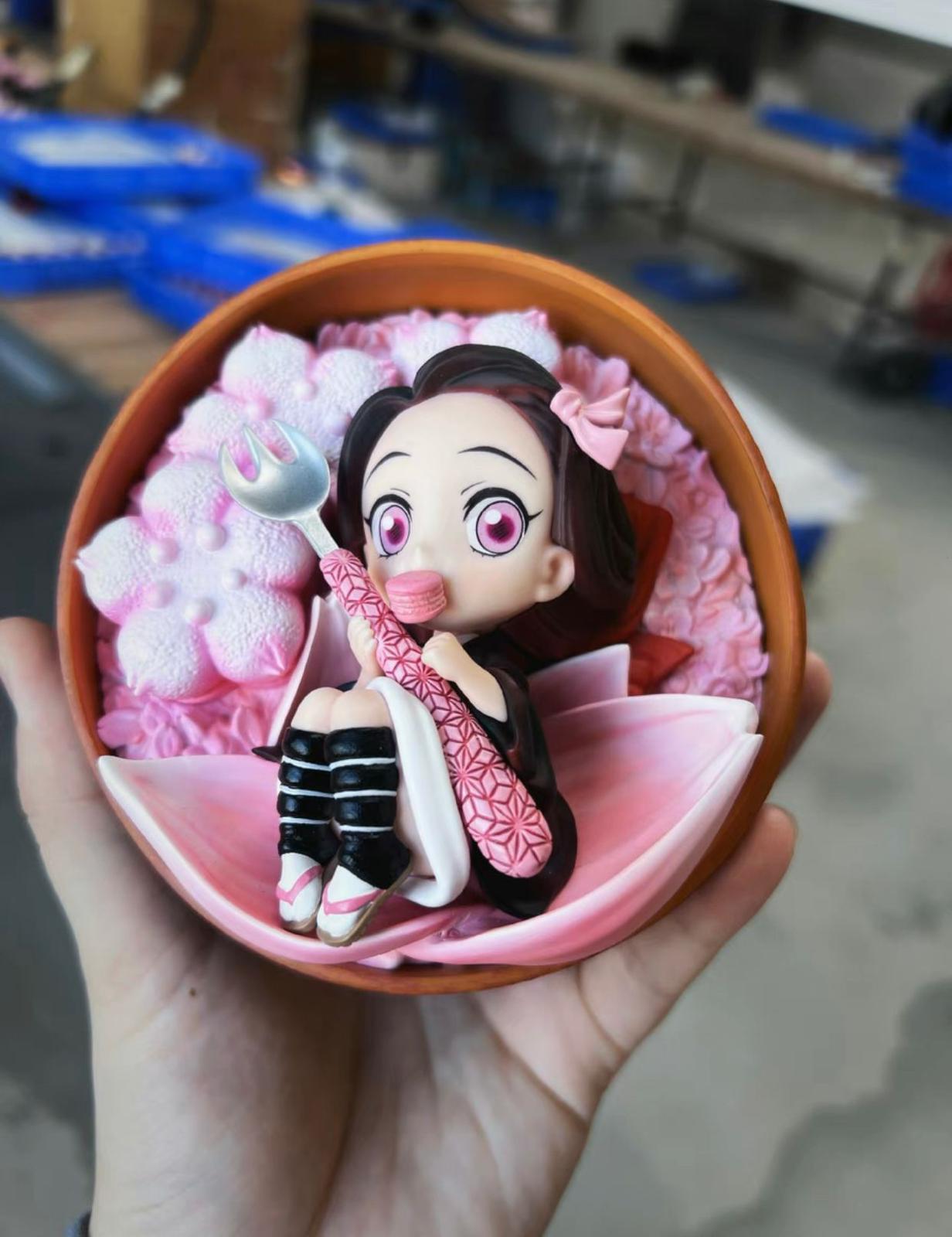 Fantasy Studio - Kamado Nezuko Eating Macarons [IN-STOCK]