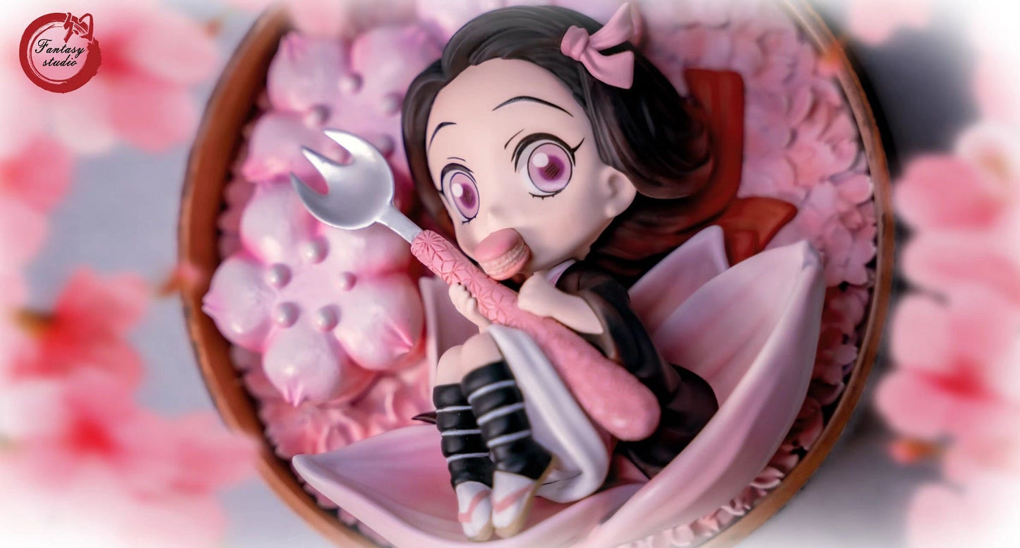 Fantasy Studio - Kamado Nezuko Eating Macarons [IN-STOCK]